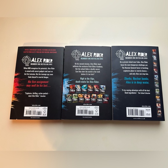 Alex Rider Book Set by Anthony Horowitz - Picture 3 of 5